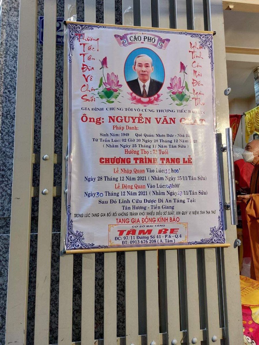 Dịch vụ tang lễ Nhơn Đức - Nhà Bè